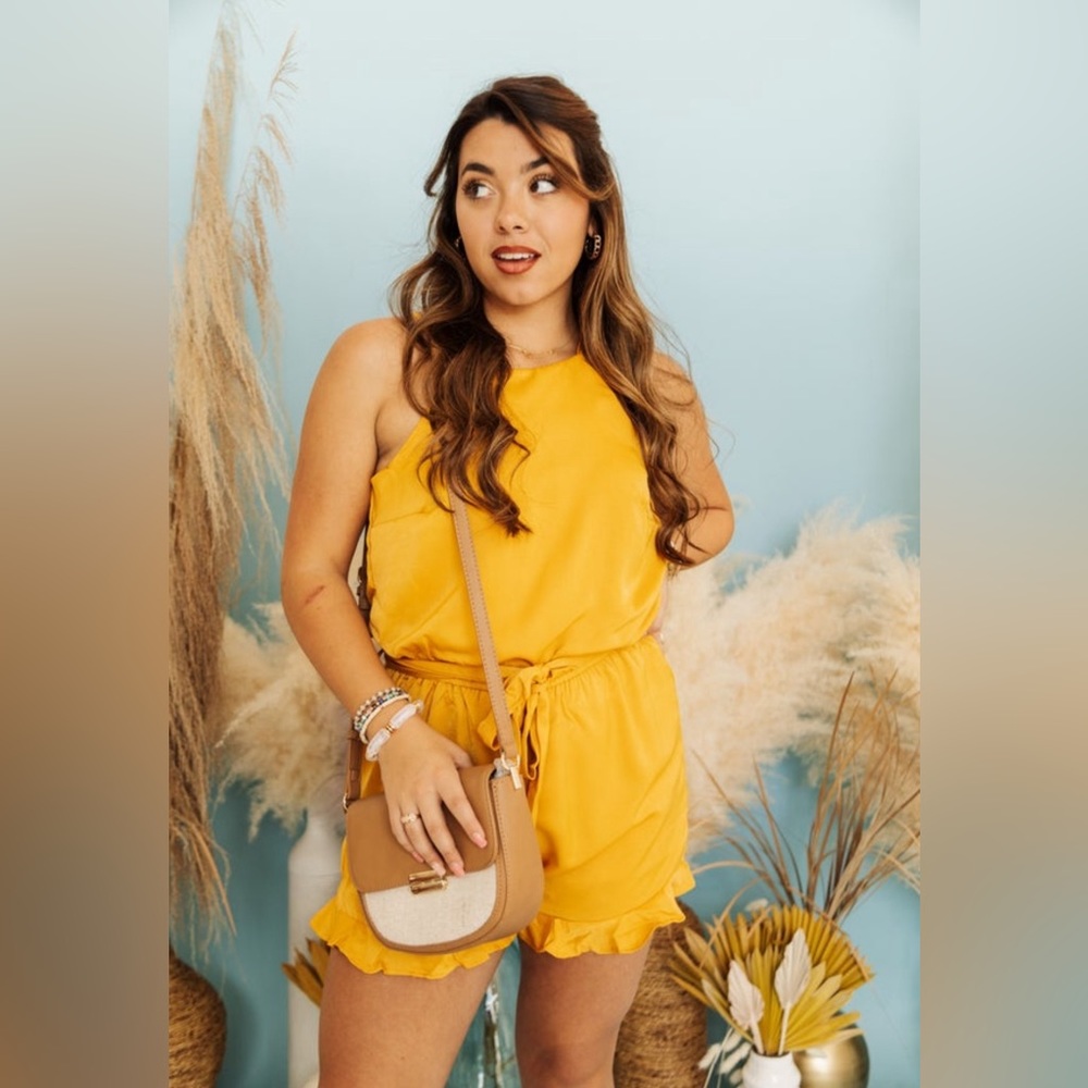Mustard romper